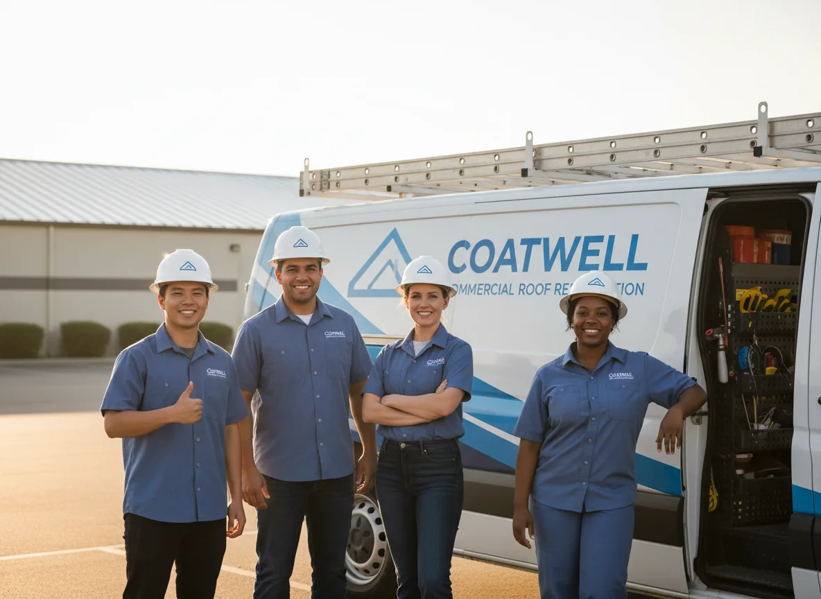 Commercial roof coating company in Milford, OH